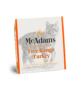 McAdams Nat Kattenvoer Vrije Uitloop Kalkoen 100 g