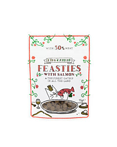 King Catnip Feasties Kattensnack Zalm 70 g