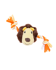 Little&Lively Puppyspeelgoed Leeuwenkop & Jersey Touw 20 cm