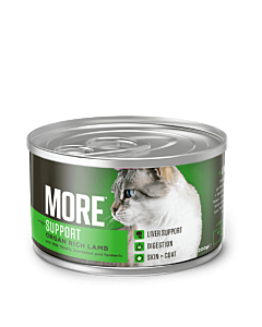 More +Liver Nat Kattenvoer Lam 200 g