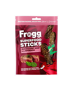 Frogg Superfood Sticks Hondensnacks met Rund & Spinazie 100 g