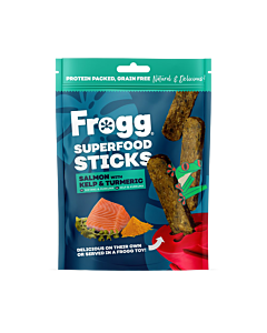 Frogg Superfood Sticks Hondensnacks met Zalm, Kelp & Kurkuma 100 g