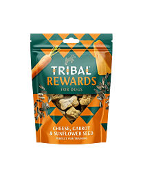 Tribal Beloningssnack Kaas, wortel & Zonnebloempit 125 g