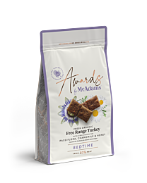 McAdams Dog Treats 'Bedtime' Organic Turkey with Passiflora, Chamomile & Honey 150 g