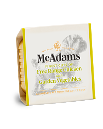 McAdams Wet Dog Food Free Range Chicken with Garden Vegetables 150 g
