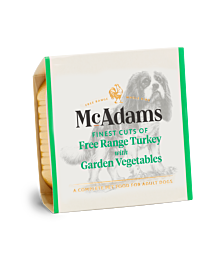 McAdams Wet Dog Food Free Range Turkey with Garden Vegetables 150 g