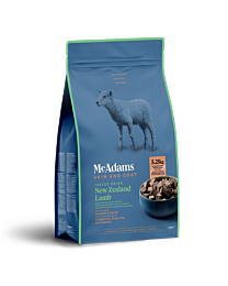 McAdams Freeze Dried Dog Food New Zealand Lamb