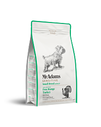 McAdams Sensitive Dry Dog Food Small Breed Turkey