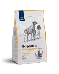 McAdams Dry Dog Food Medium & Large Breed Chicken