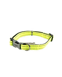 Great&Small Active Halsband Hond Neopreen Fluo Geel