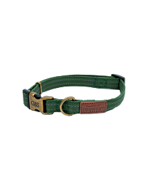 Great&Small Country Halsband Hond Groen