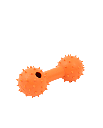 Great&Small Hondenspeelgoed Halter Natuurlijk Rubber 12 cm