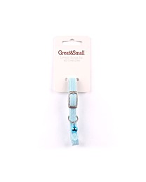 Great&Small Cat Collar with Bell Blue 30 cm