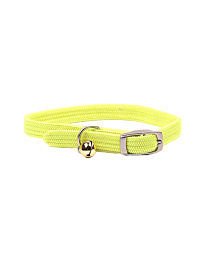 Great&Small Kattenhalsband met Belletje Geel 30 cm