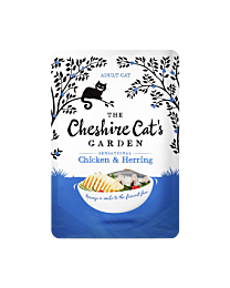 Cheshire Cat's Garden Wet Cat Food Chicken & Herring 85 g
