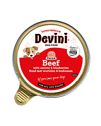 Devini Wet Dog Food Beef 85 g