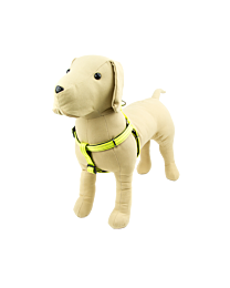 Great&Small Active Harnas Hond Neopreen Fluo Geel