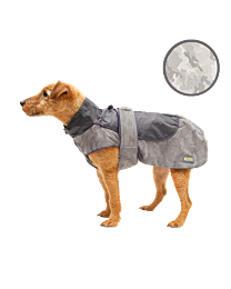 Great&Small Active Reflecterende Regenjas Hond Blauwe Bies