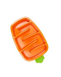 Great&Small Slow Down Pet Bowl Orange