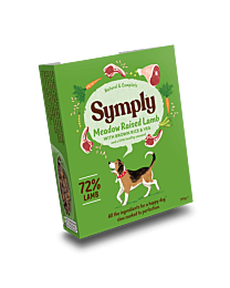 Symply Wet Dog Food Tray Adult Meadow Raised Lamb 395 g
