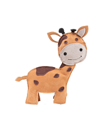 Green Elk Dog Toy Coco Buddies Giraffe 20 cm