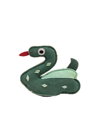 Green Elk Dog Toy Coco Buddies Snake 17 cm