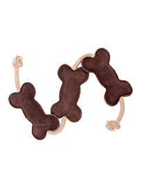 Green Elk Dog Toy Coco Buddies Jute & Bone 65 cm