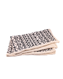 Green Elk Blanket Jecquard & Sherpa 120 x 80 cm
