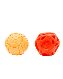 Frubba Dog Toy Irregular Ball 7 cm & Paw Ball 6 cm