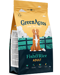 GreenAcres Hondenbrokken Adult Vis & Rijst