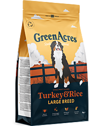 GreenAcres Hondenbrokken Large Breed Kalkoen & Rijst