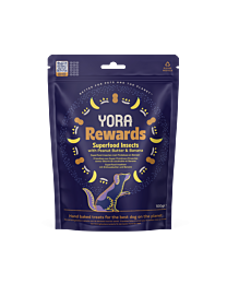 Yora Rewards Dog Treats Insect with Peanut Butter & Banana 100 g