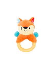 Little&Lively Puppy Toy Soft Fox Face & Ring 15 cm