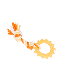 Little&Lively Puppy Toy Sun Ring with Jersey Rope 18 cm