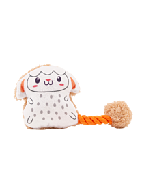 Little&Lively Puppy Toy Lamb with Rope 11 cm