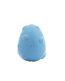 Frogg Dog Toy Egg Chew Treat Blue S 8 cm