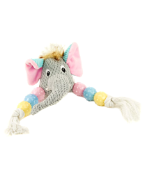 Little&Lively Puppy Toy Elephant with Balls & Rope 10 cm