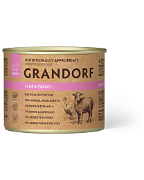 Grandorf Nat Hondenvoer Puppy Lam & Kalkoen
