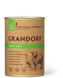 Grandorf Wet Dog Food Adult Lamb & Turkey 400 g