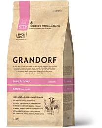 Grandorf Dry Cat Food Kitten Lamb & Turkey 2 kg