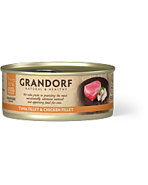 Grandorf Wet Cat Food Tuna Fillet with Chicken Breast 70 g