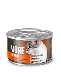 More+ Support Wet Cat Food Turkey 200 g