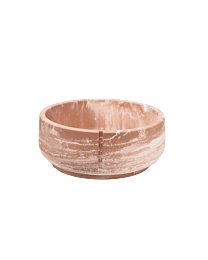 Pino Klassieke Voerbak Marmer Terracotta