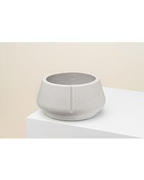 Pino Long Ears Bowl Dolphin Grey M 18 cm