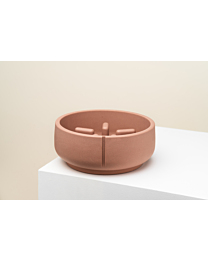 Pino Anti-Schrok Voerbak Terracotta