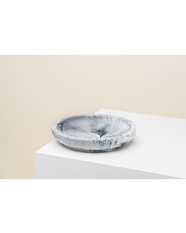 Pino Classic Cat Bowl Marble Dolphin Grey S 18 cm