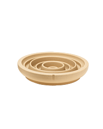 Pino Slow Down Cat Bowl Camel Brown S 18 cm