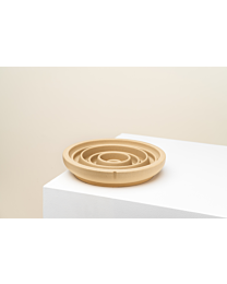 Pino Slow Down Cat Bowl Camel Brown S 18 cm