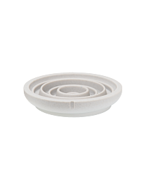 Pino Slow Down Cat Bowl Dolphin Grey S 18 cm