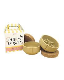Pino Puppypakket Voerbakken Kameelbruin